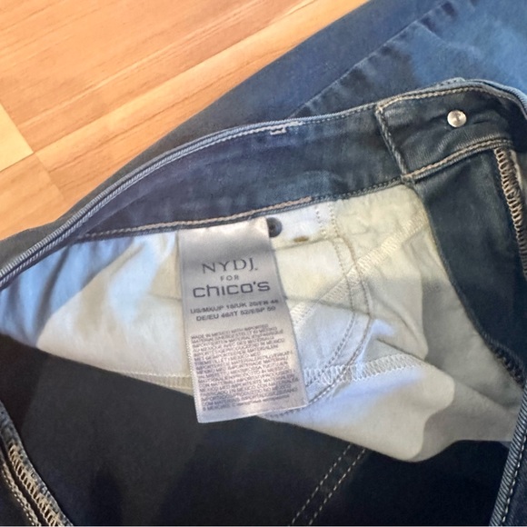 NYDJ straight leg jeans size 16 - Picture 3 of 4